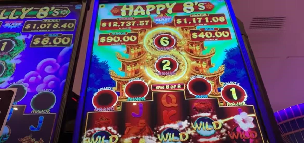 Happy 8s Slot Machine by Incredible Technologies
